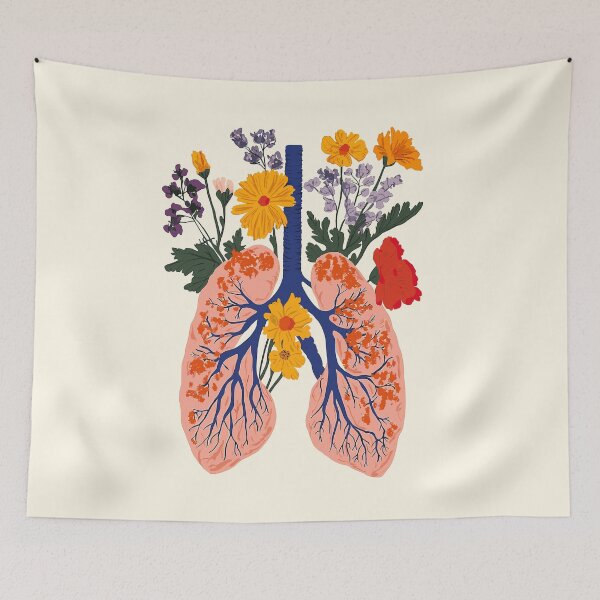Item preview, Blooming Lungs designed and sold by Liededrom..