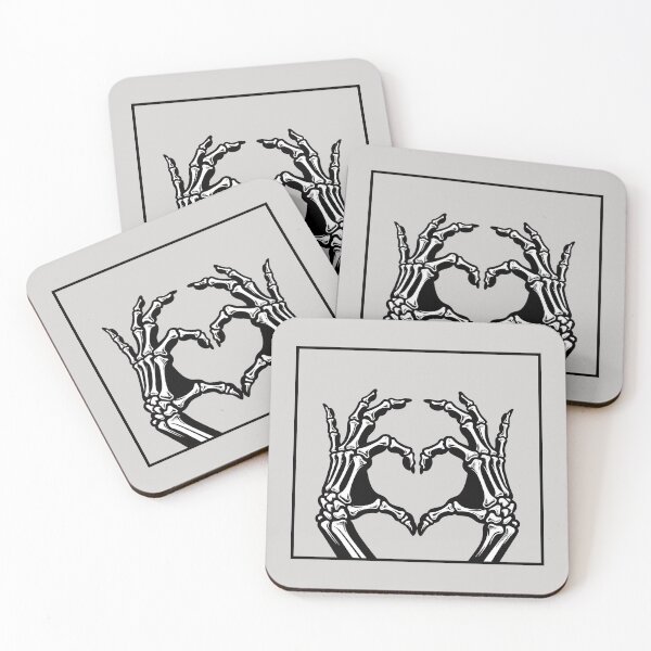 Item preview, Heart Skeleton Hands designed and sold by xWiseGirl.