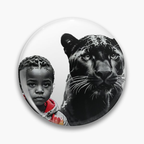 Item preview, Kids and panther, stylish gold silver super, colorful designed and sold by Dan9010.