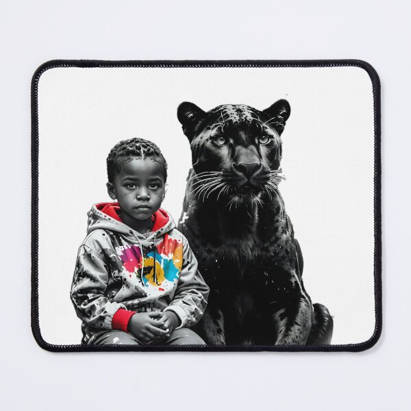 Item preview, Kids and panther, stylish gold silver super, colorful designed and sold by Dan9010.