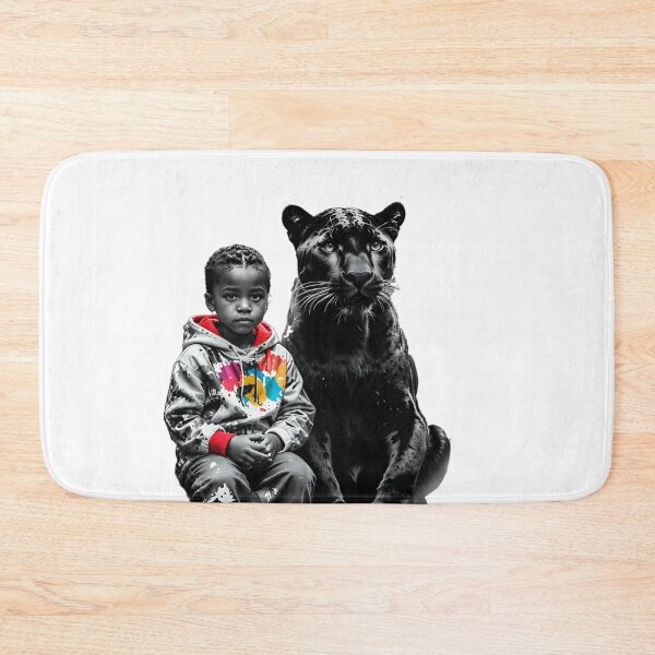 Item preview, Kids and panther, stylish gold silver super, colorful designed and sold by Dan9010.