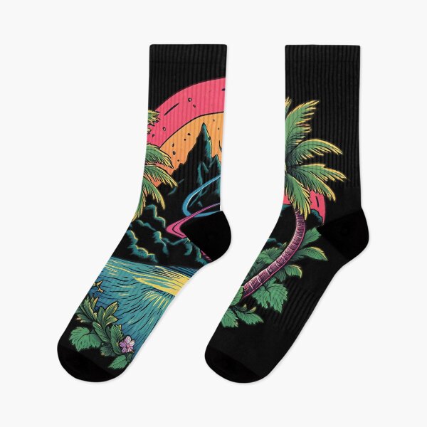 Item preview, Tropical Dreamscape Paradise designed and sold by Linework Studio.