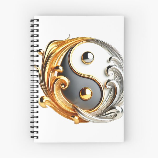 Item preview, Yin Yang, gold silver design posters  designed and sold by Dan9010.