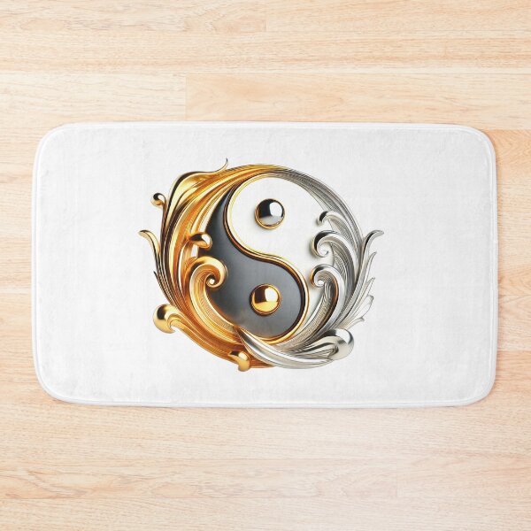 Item preview, Yin Yang, gold silver design posters  designed and sold by Dan9010.
