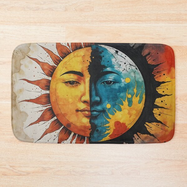 Item preview, Moon and Sun, Ai Generated Art  designed and sold by ACC .