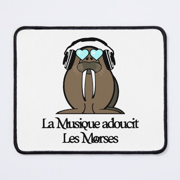 Item preview, MUSIC SOFTENS WALRUSES! designed and sold by francoisville.