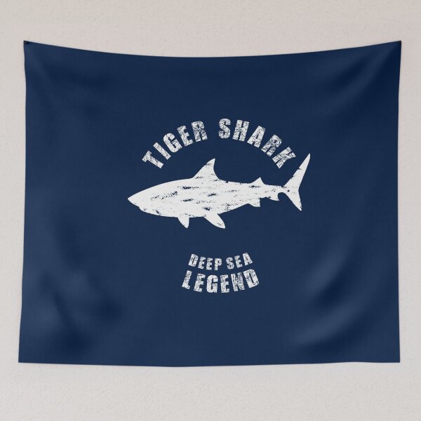 Item preview, Tiger Shark - Deep Sea Legend, Unique designed and sold by villacreativa.