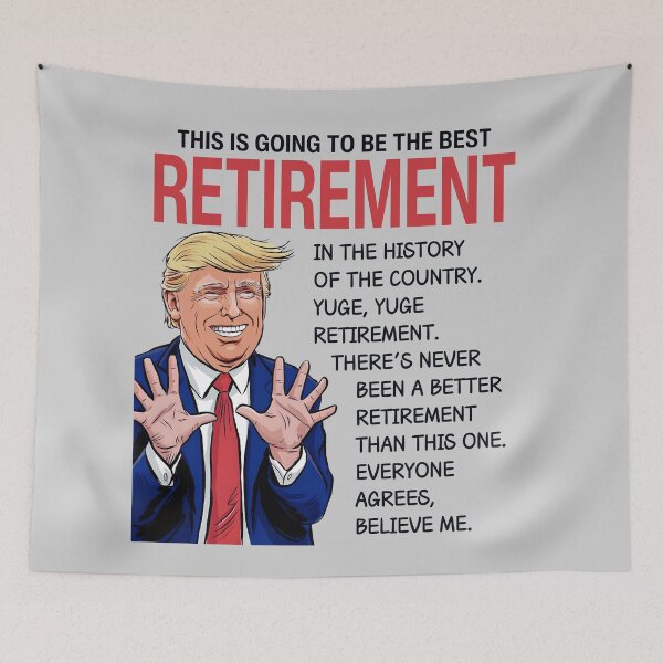 Item preview, Trump Retirement  designed and sold by HowToCanadian.