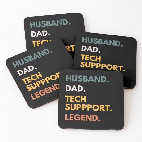 Item preview, Husband Dad Tech Support Legend Funny It Father designed and sold by CuteLovelyDesigns.
