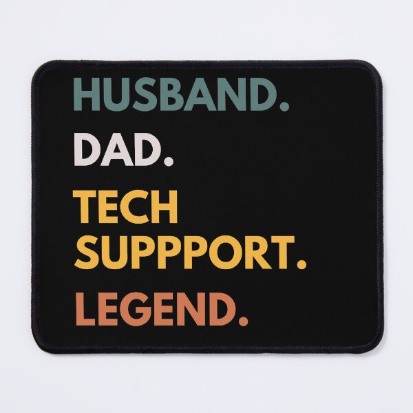 Item preview, Husband Dad Tech Support Legend Funny It Father designed and sold by CuteLovelyDesigns.