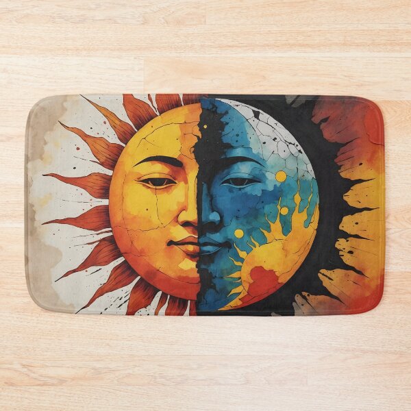 Item preview, Moon and Sun, Ai Generated Art  designed and sold by ACC .