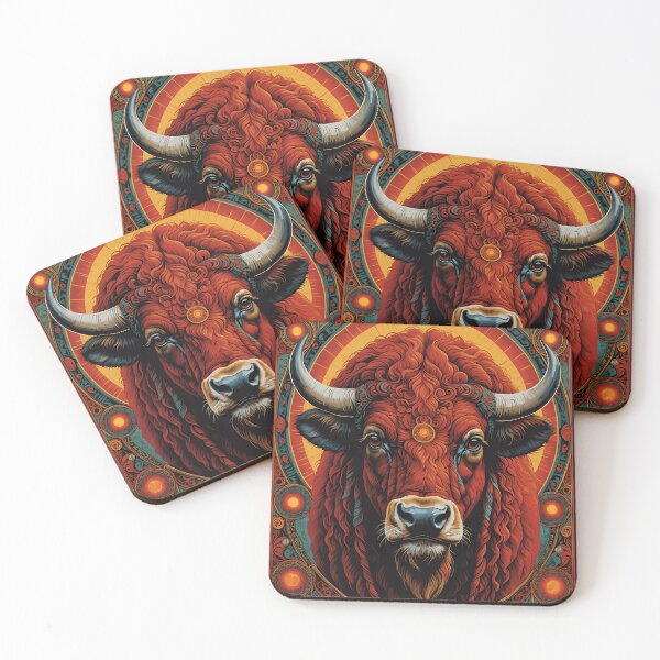 Item preview, Red Buffalo designed and sold by HabitableMoons.