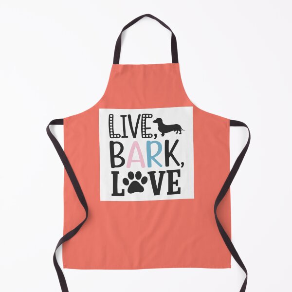 Item preview, A cute T-shirt design on the phrase "Live, bark, love" in playful fonts. designed and sold by Peters50.