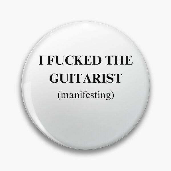 Item preview, I FUCKED THE GUITARIST (MANIFESTING) designed and sold by cqmbrt.