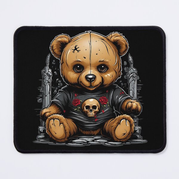 Item preview, gothic teddy bear designed and sold by lotsagoth.