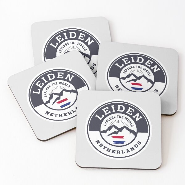 Item preview, Leiden Netherlands Black and White Crest designed and sold by World Designs.