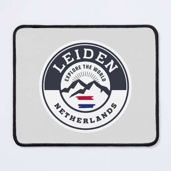 Item preview, Leiden Netherlands Black and White Crest designed and sold by World Designs.