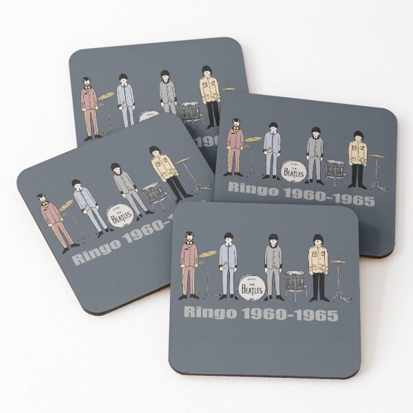 Item preview, Caricatura de Ringo con guitarras: eras 1960-1965 designed and sold by Kludoman.