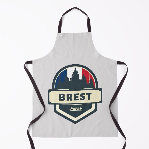 Artikelvorschau, Brest Retro Vintage Abzeichen entworfen und verkauft von World Designs.