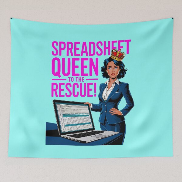 Item preview, This Calls For A Spreadsheet Queen Funny designed and sold by Amanda's Factory.