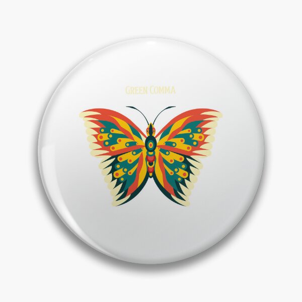 Item preview, Vibrant Green Comma Butterfly designed and sold by OwOlet.