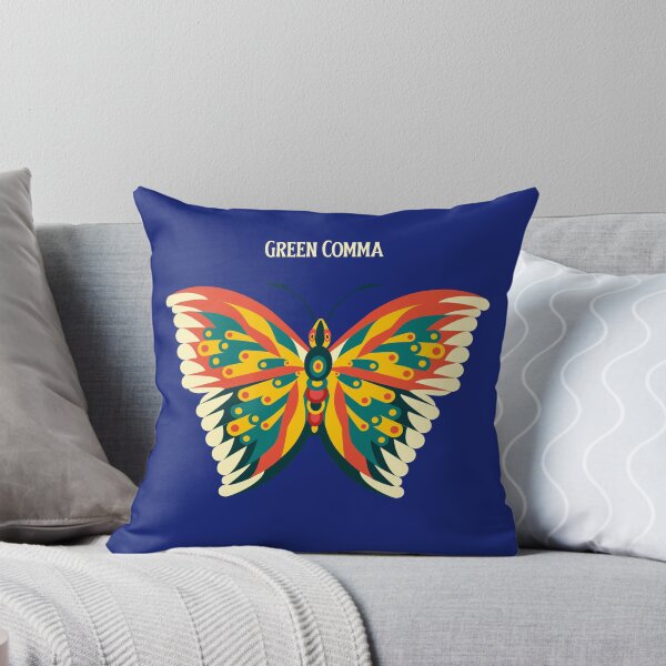 Item preview, Vibrant Green Comma Butterfly designed and sold by OwOlet.
