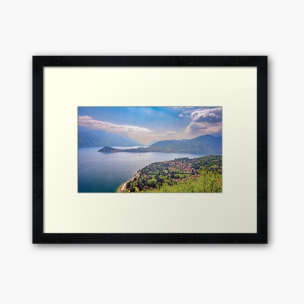 Item preview, View from San Martino Church Lake Como Italy designed and sold by PhotoArt by Joan Carroll.