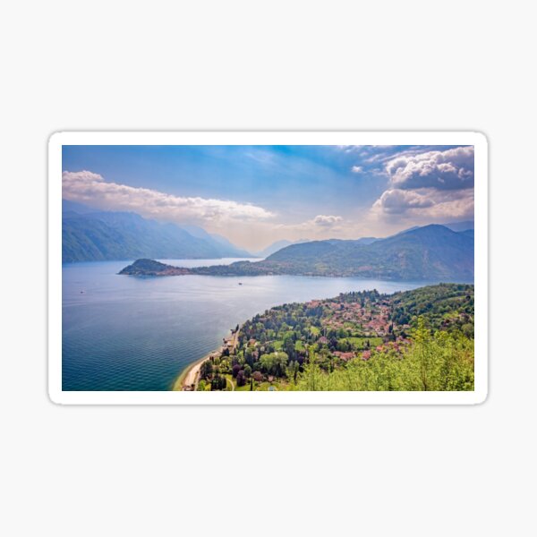 Item preview, View from San Martino Church Lake Como Italy designed and sold by PhotoArt by Joan Carroll.