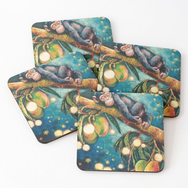 Item preview, Nature - Chimp In A Mango Tree  designed and sold by CanvasCarousel.