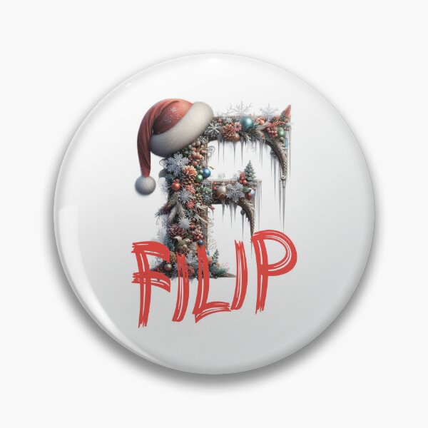 Item preview, Name Filip. My name is Filip. Winter initial. designed and sold by MagelliShop.