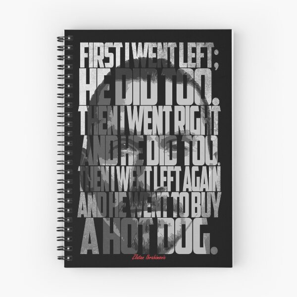 Item preview, Black and White Zlatan Ibrahimović Conqueror Typography Art designed and sold by Enea Kelo.