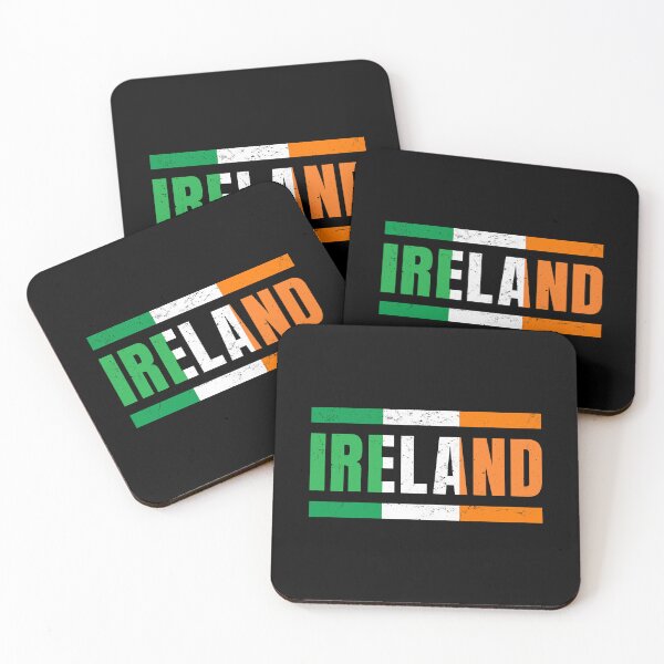 Item preview, Ireland Flag Light Distressed designed and sold by porterpouts.
