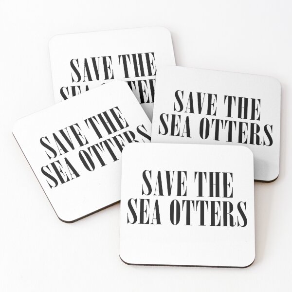Item preview, SAVE THE SEA OTTERS designed and sold by Seaottermemes.