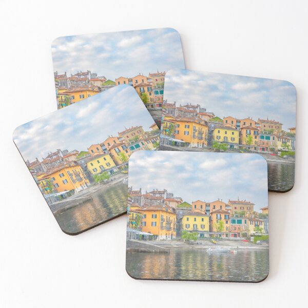 Item preview, Varenna Lake Como from the Water Artistic designed and sold by PhotoArt by Joan Carroll.