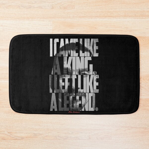 Item preview, Black and White Zlatan Ibrahimović Conqueror Typography Art designed and sold by Enea Kelo.