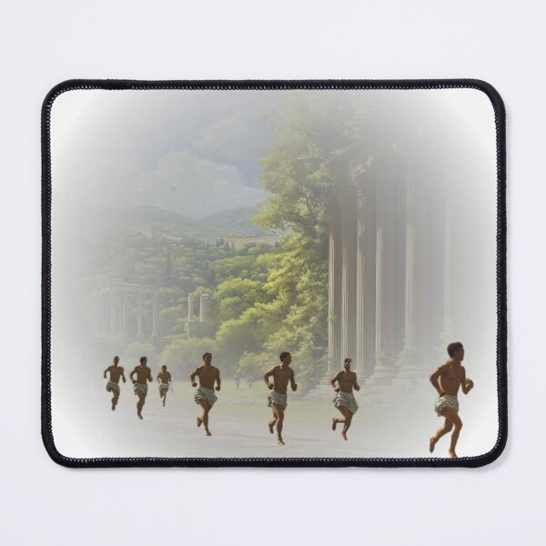 Item preview, Athletes of Ancient Olympia designed and sold by Growntor.