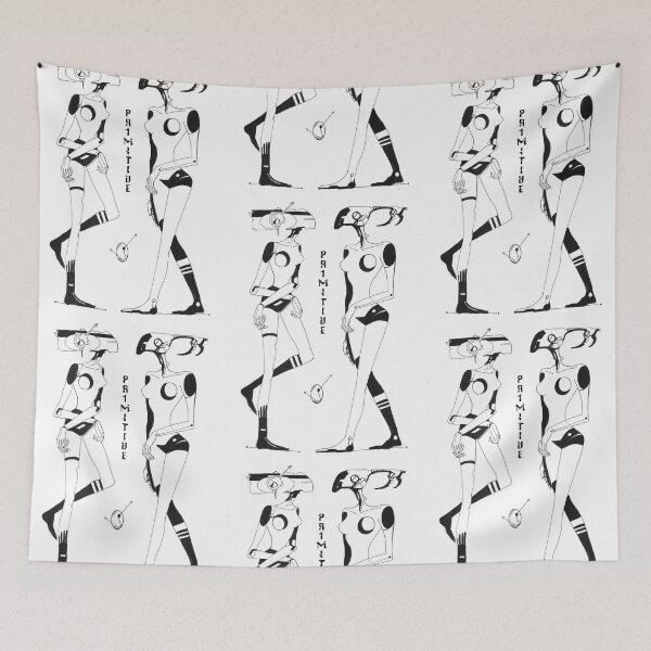 Item preview, Primitive techno girls designed and sold by Paintbase.