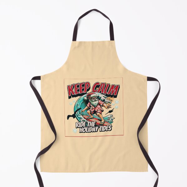 Item preview, Keep Calm Surf Santa designed and sold by KimRG.