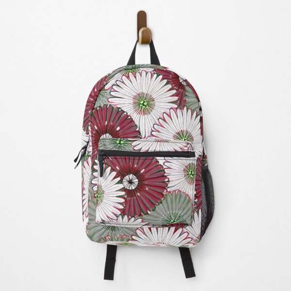 Item preview, White, Red, Green Daisies - Abstract designed and sold by sonjas.