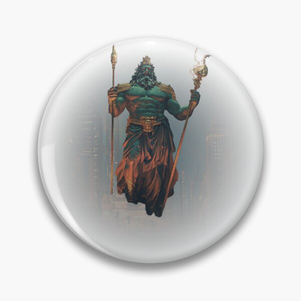 Item preview, Zeus Returns to Modern Metropolis designed and sold by Growntor.