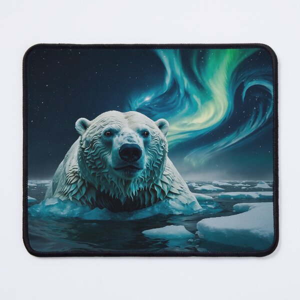 Item preview, Polar Bear Wildlife Art designed and sold by Skye Ryan-Evans.