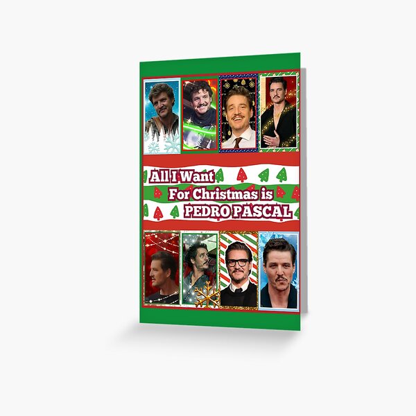 Item preview, All I Want For Christmas is Pedro Pascal designed and sold by Astro-Duck.