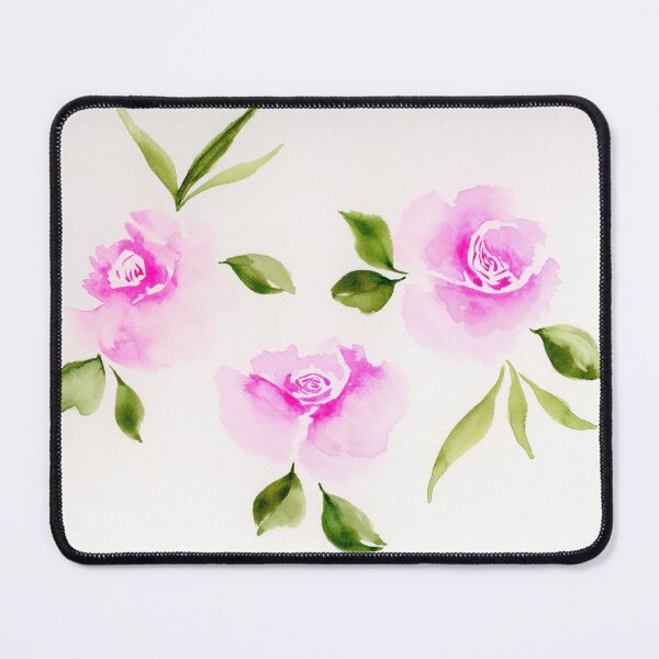 Item preview, Pink Rose Trio designed and sold by LindaLandersArt.