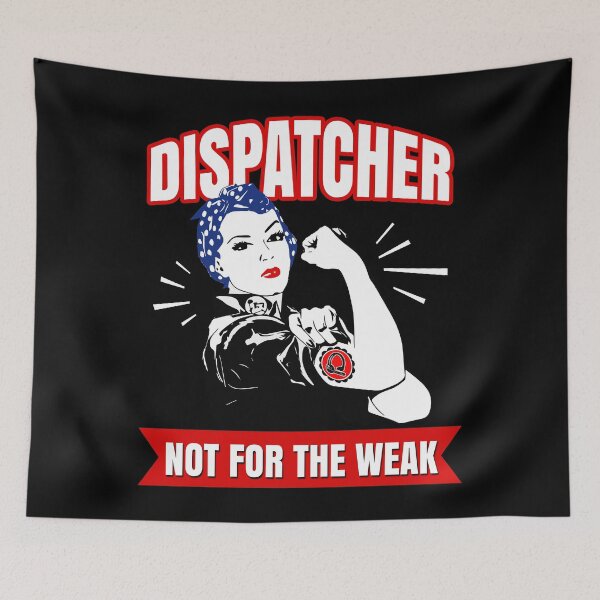 Item preview, Dispatcher Not For The Weak Perfect Vintage Telecommunicator Gift designed and sold by NUMAcreations.