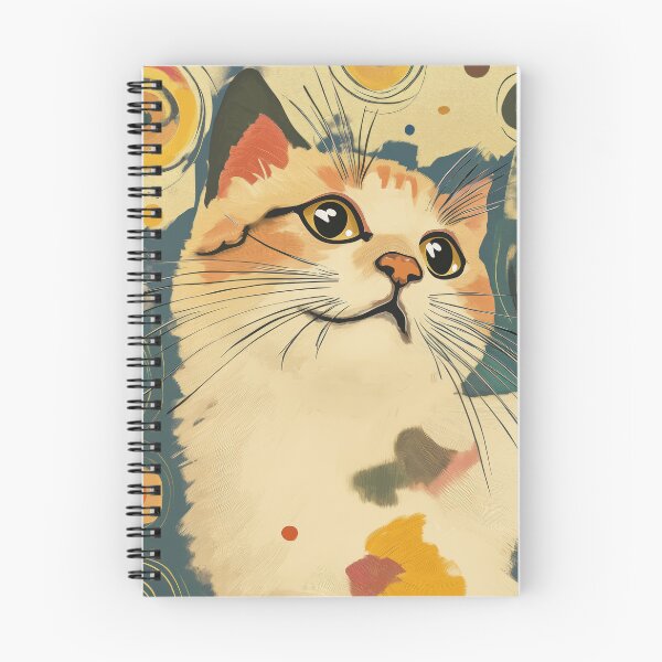 Item preview, Calico Cat in Klimt Garden Inspiration designed and sold by curiouswonder.