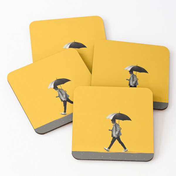 Item preview, Solitary Figure with Umbrella designed and sold by anytka.