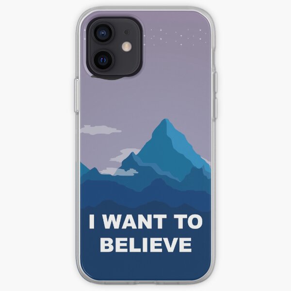 I WANT TO BELIEVE - PHONE CASE iPhone Soft Case
