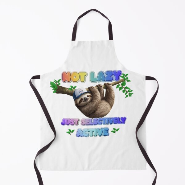 Item preview, Sloth Wisdom: Not Lazy, Just Selectively Active! designed and sold by AleksKos.