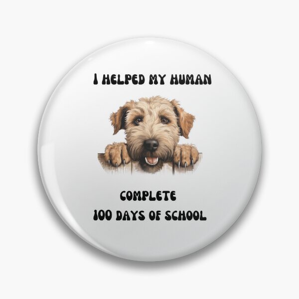 Item preview, Goldendoodle dog 100 days of school helper designed and sold by M1234s.