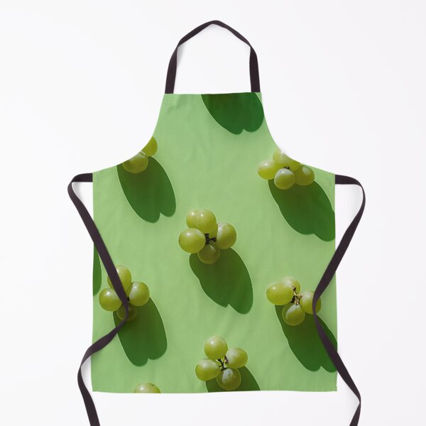 Item preview, Fresh green grapes on green backdrop designed and sold by anytka.